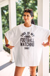 football watching tee shirt