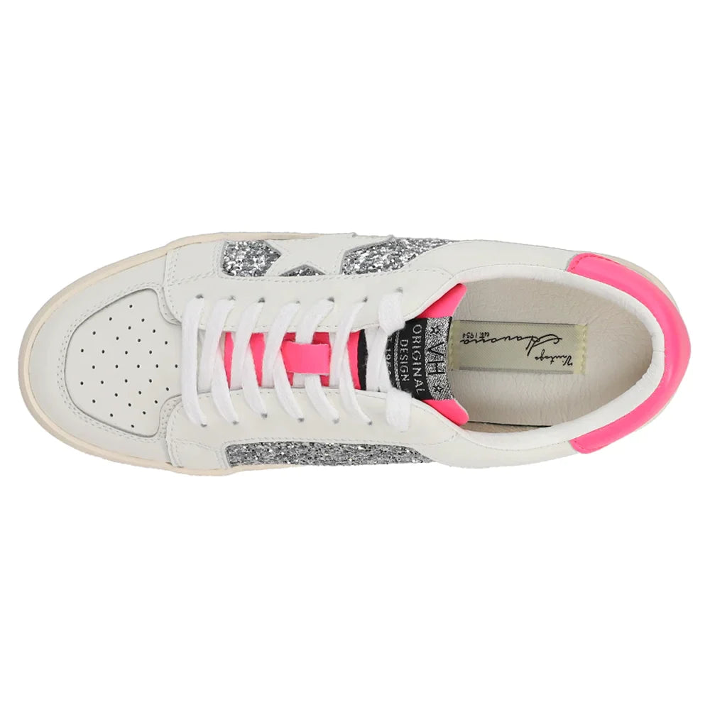 vintage havana positivity neon pink sneaker