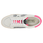 vintage havana positivity neon pink sneaker