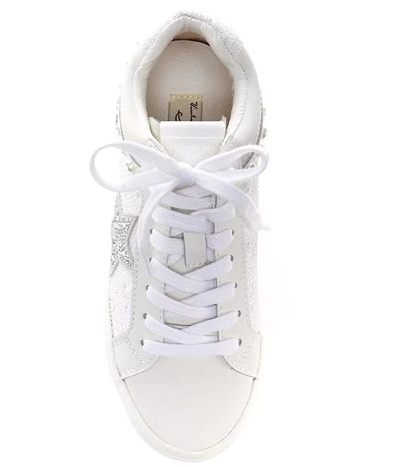 vintage havana perscila pearl beaded sneakers'