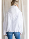 white hooded puffer jacket jodifl