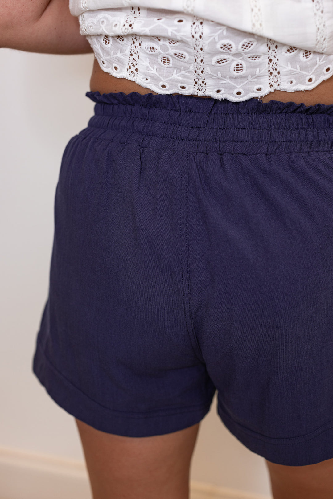 Darling Delight Navy Shorts