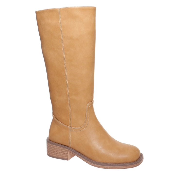 women's tall caramel tan riding boots