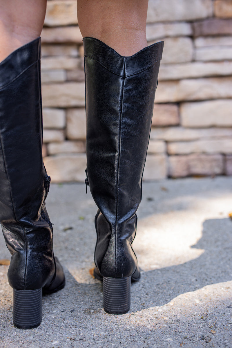 Matisse bonnye black tall boot