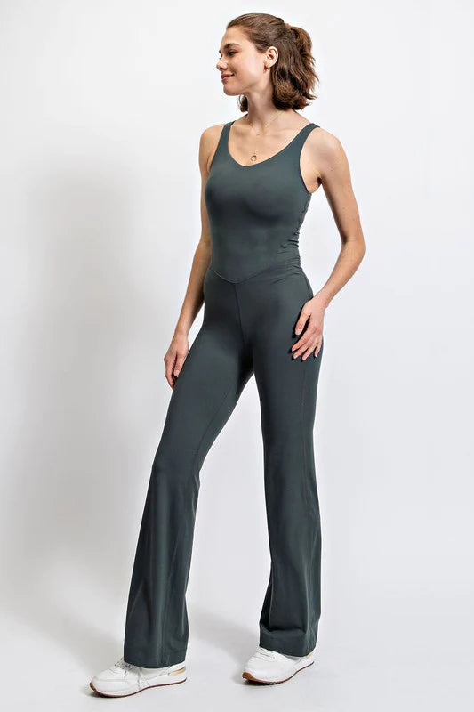 athletic workout yoga jumpsuit