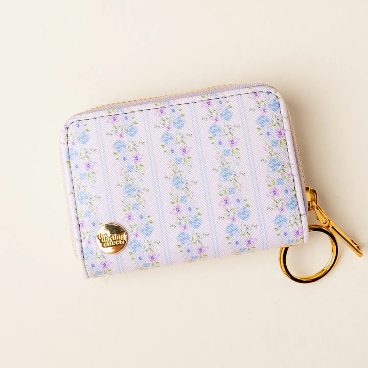 Zip Around Wallet Petal Parade Blue