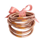 BuDha Girl Rose Gold All Weather Bangle Bracelets