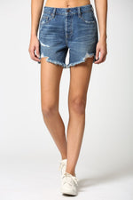 hidden jeans denim mom shorts