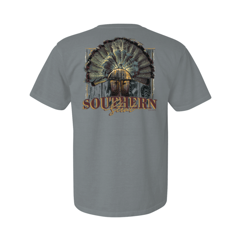 southern strut mens turkey t shirt