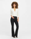 Spanx flare jeans in clean black