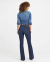 Spanx flare jeans in midnight shade